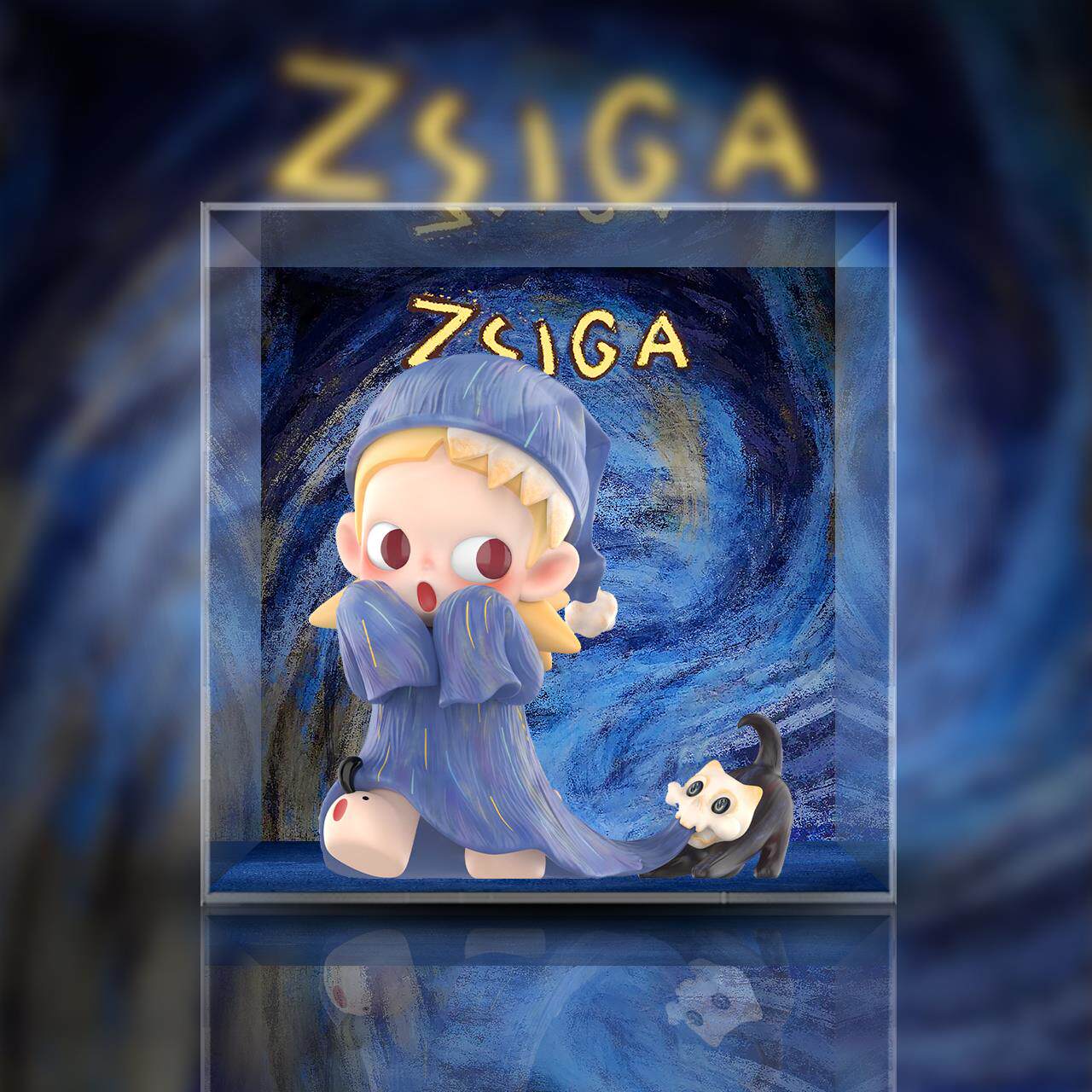 【移不动】zsiga 惊慌的表演者 亚克力专用展示盒