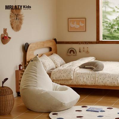 MRLAZYkids儿童沙发阅读角青少年卡通坐椅读书豆袋房间可爱小沙发