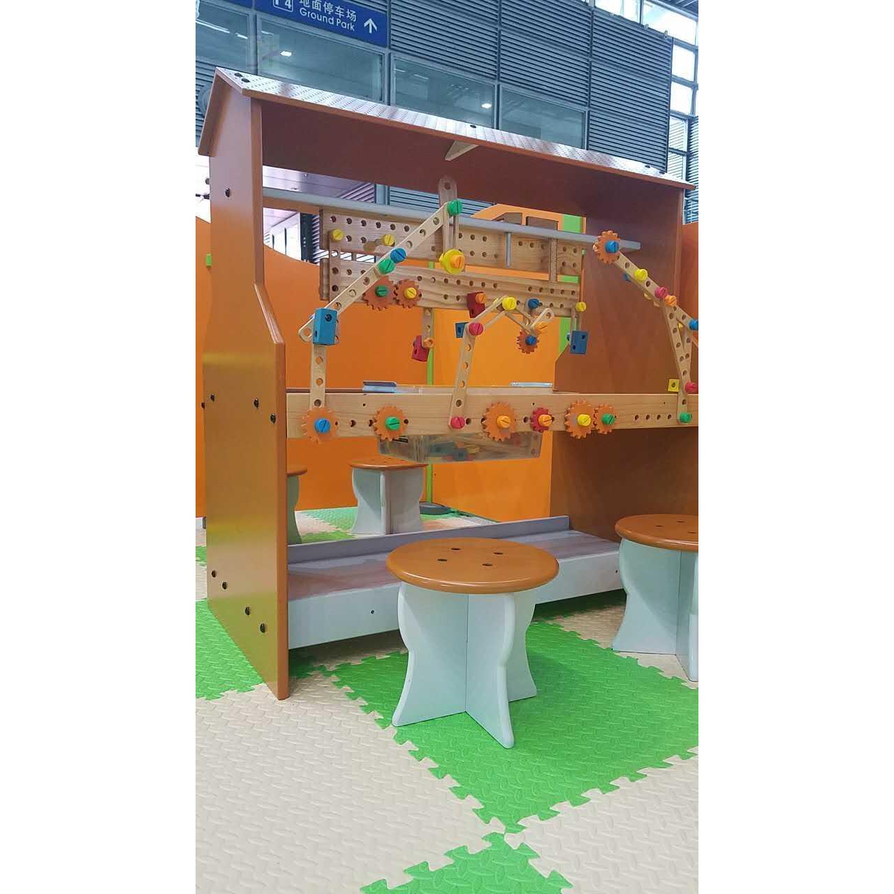 游乐园幼儿园鲁班工作台儿童学习台玩具工作台教学设备学习工具台