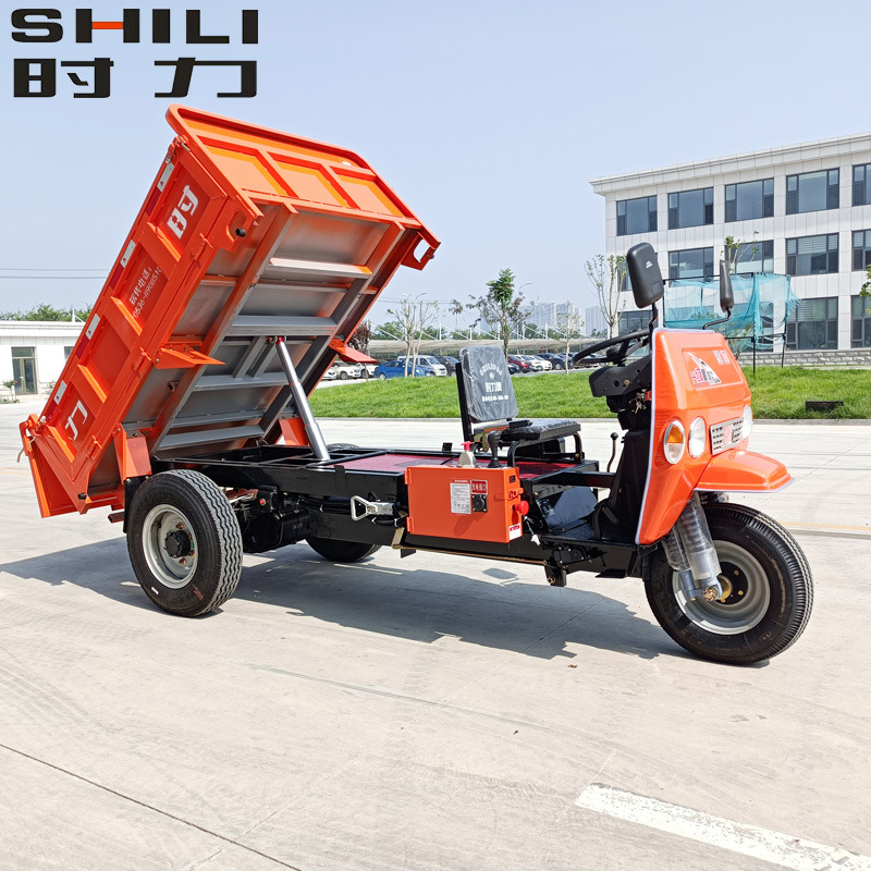 厂家供应重载工程电动三轮车 矿山井下电动翻斗车 隧道工程运渣车
