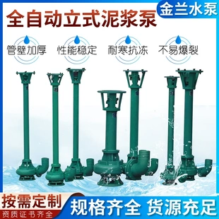 泥浆泵 无堵塞泥浆泵 供应大流量液下污水泵 NL系列全自动立式