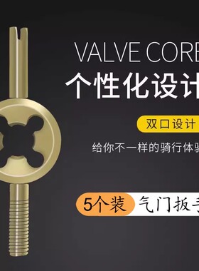 气门钥匙气门针汽车摩托车电动自行车气门嘴帽轮胎气门芯开丝扳手
