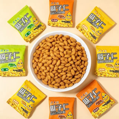 蟹黄味瓜子仁熟独立包装坚果炒货小零食小吃批发散装休闲食品