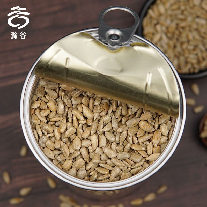 滁谷熟瓜子仁熟葵瓜子仁原味即食500g灌装批发坚果零食瓜子仁食用