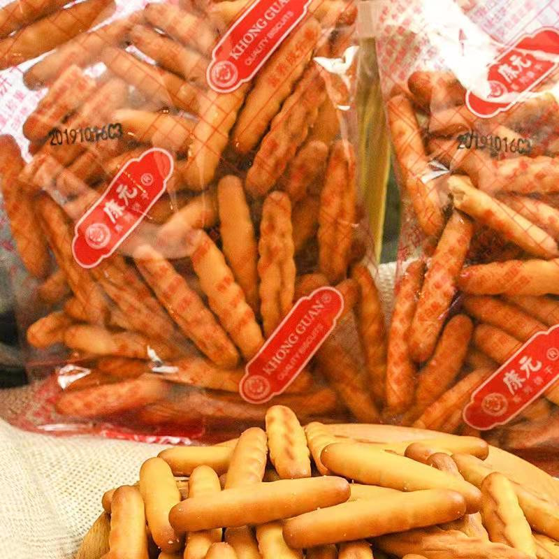 康元饼干香酥条咸味奶油条韧性饼干早餐饼干童年怀旧办公零食食品