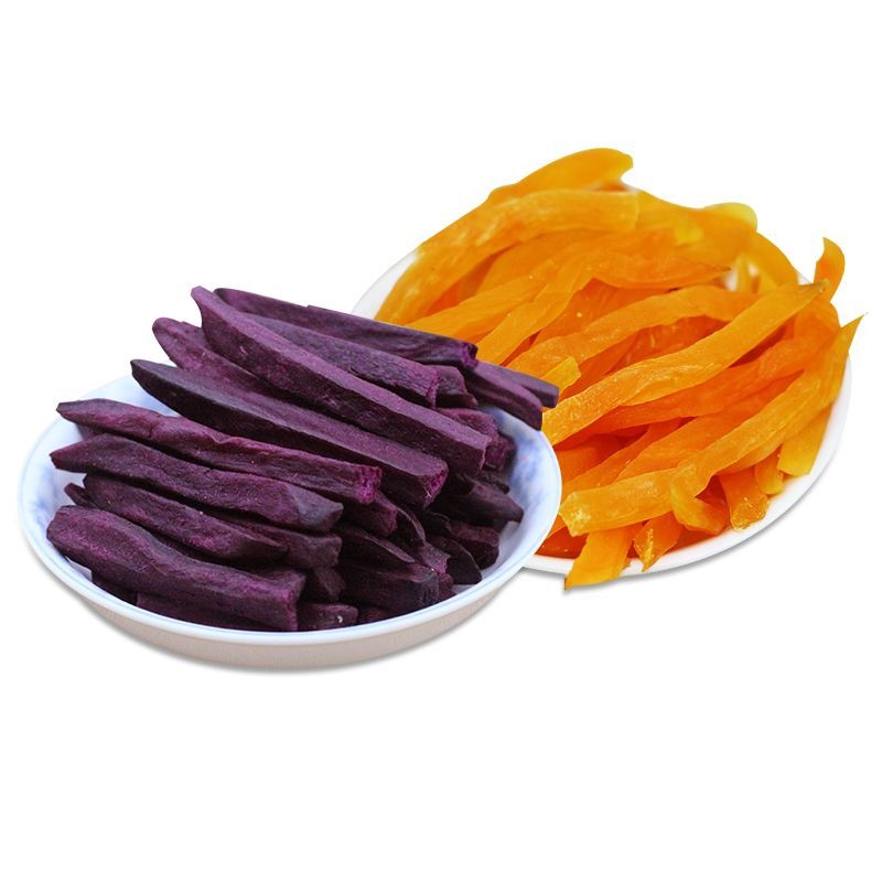 连城香脆地瓜干脆片红薯干脆条零食红薯片紫薯干烘干嘎嘣脆番薯干