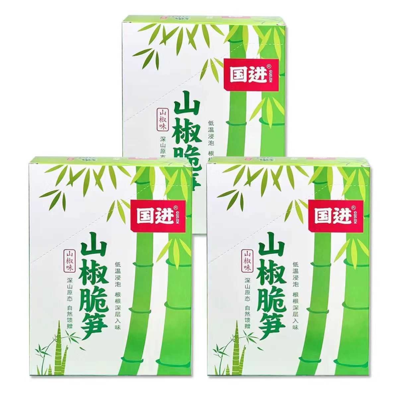 山椒脆笋28克泡椒笋尖开袋即食泡椒下饭菜小包装零食批发