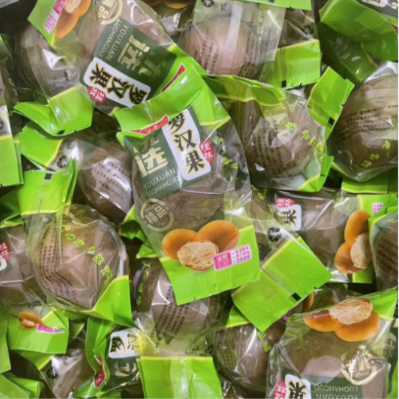 罗汉果干果正宗广西桂林特产批发非野生花果茶可配胖大海泡茶