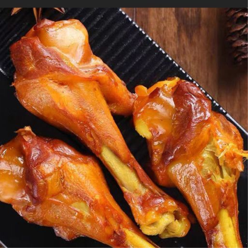 42克盐焗小腿王鸭翅根批发肉类熟食香辣鸭腿卤味休闲零食整箱批发