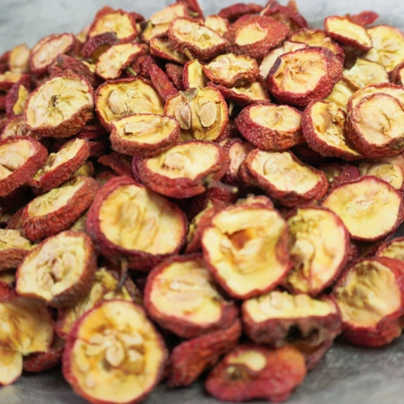 带核无硫山楂片干无核干新鲜山楂碎肉无添加新货纯天然泡茶喝特产