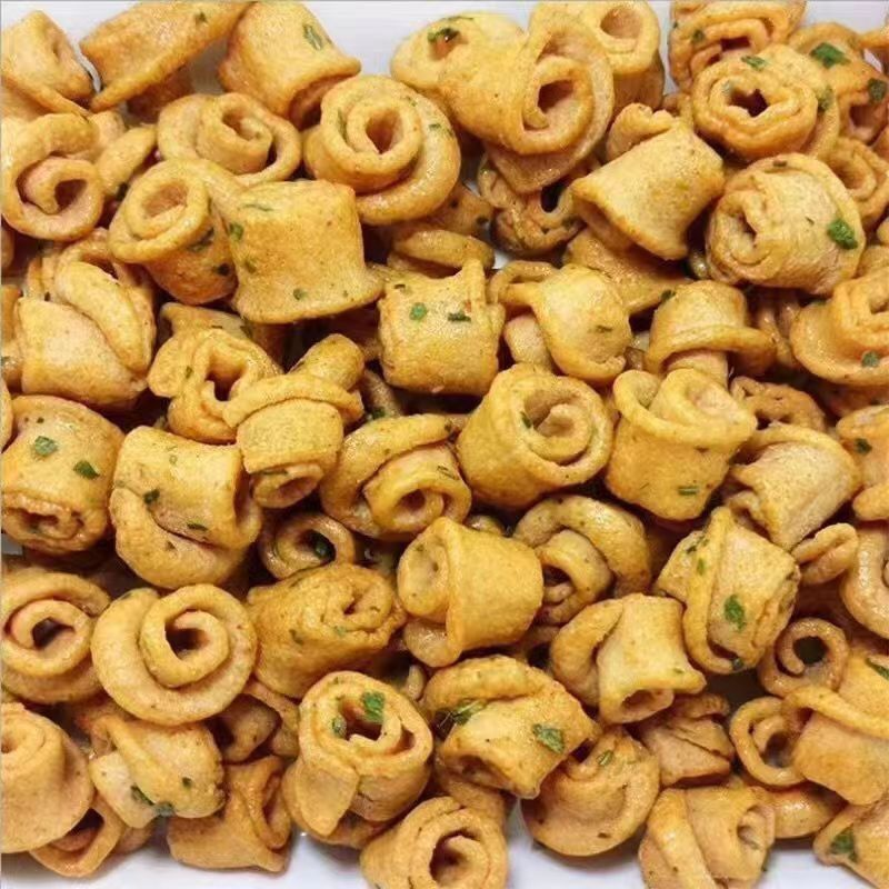 1000克香酥蔬菜卷整箱锅巴网红休闲宿舍零食香葱散装办公室小吃香