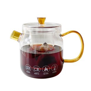 简约玻璃泡茶壶办公室家用耐高温煮茶壶茶水分离功夫茶壶茶具套装