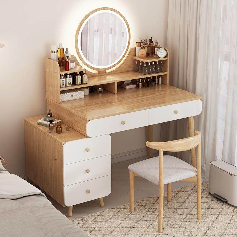 梳妆台卧室简约现代小户型床头化妆柜一体新款书桌主卧化妆桌,鲜花速递/花卉仿真/绿植园艺,割草机/草坪机,淘宝优惠券,粉丝福利购,淘宝优惠卷