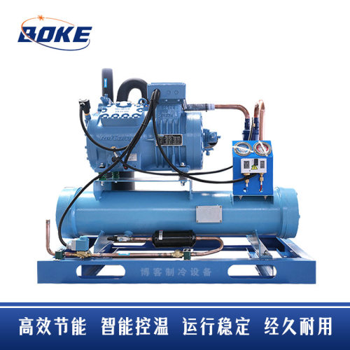 冷库机组水冷机组莱富康压缩机SB4C-1200