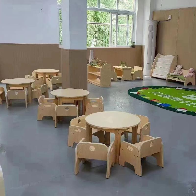 木制桌椅家具幼儿园组合小学生儿童学习桌子凳子椅子组合