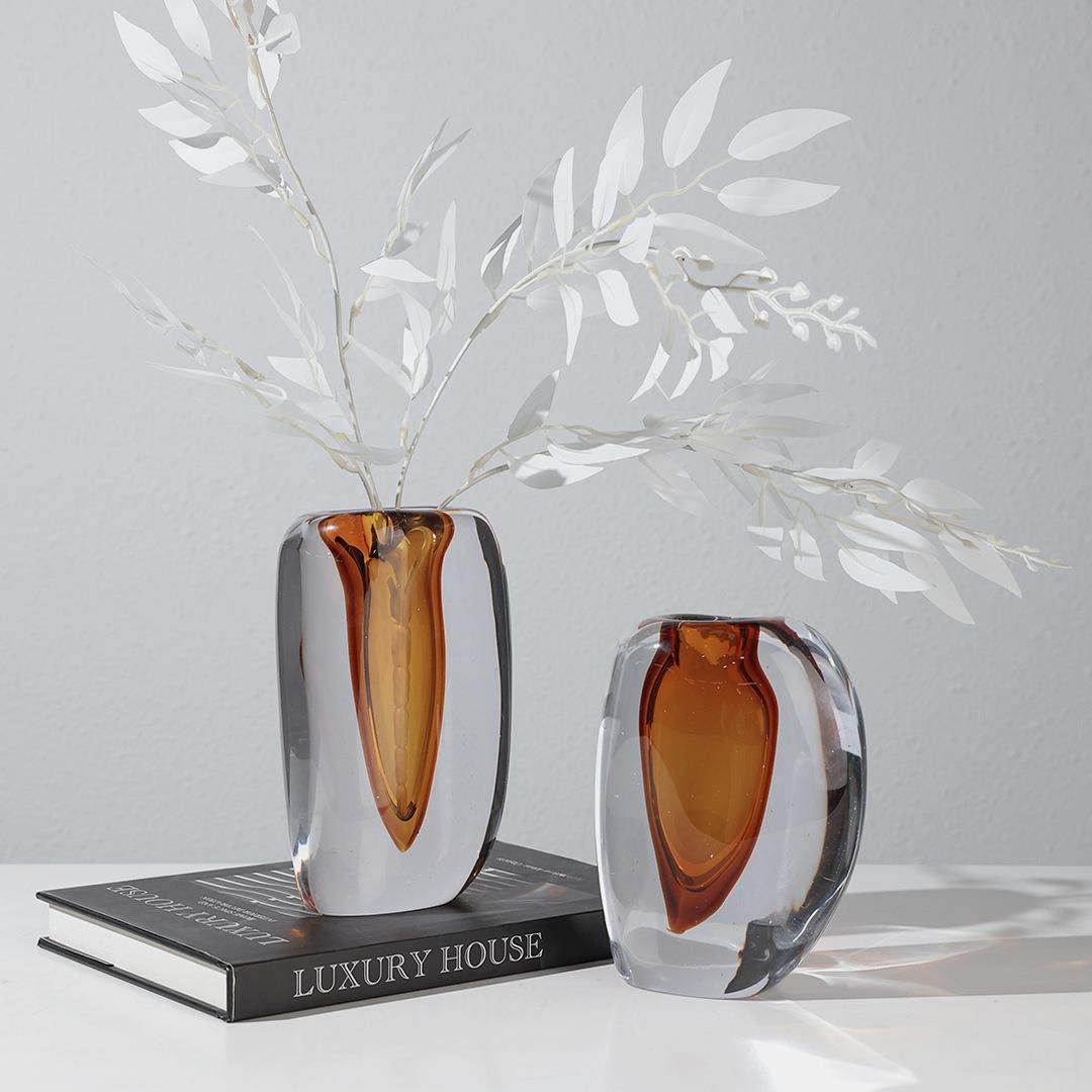 现代轻奢简约现代玻璃花瓶摆件客厅家居茶几餐桌琉璃干花器装饰品,农机/农具/农膜,其它农用工具,淘宝优惠券,粉丝福利购,淘宝优惠卷