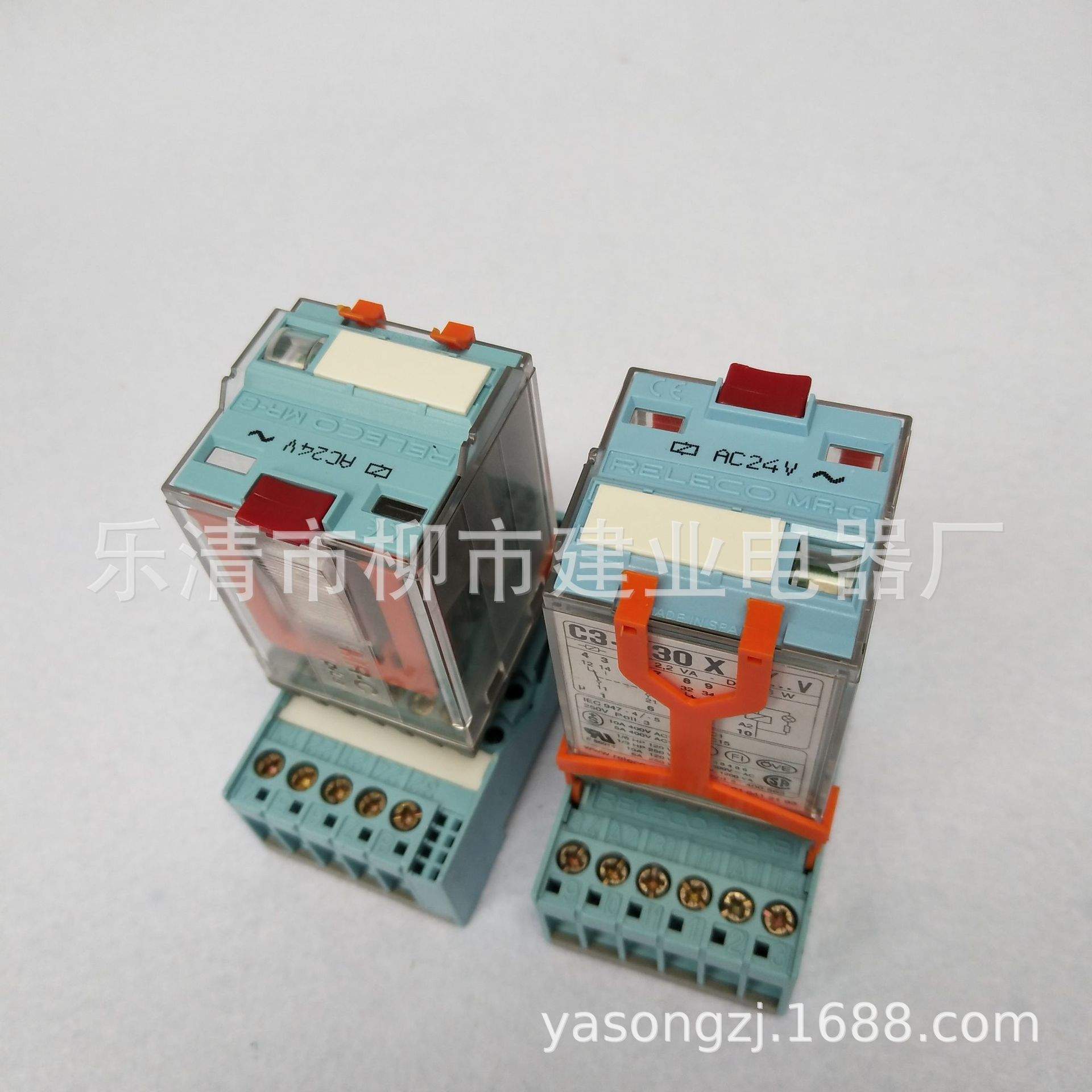 RELECO西班牙 C3-A30 C3-A30X C3-A30DX C3-A30FX工业继电器DC24V