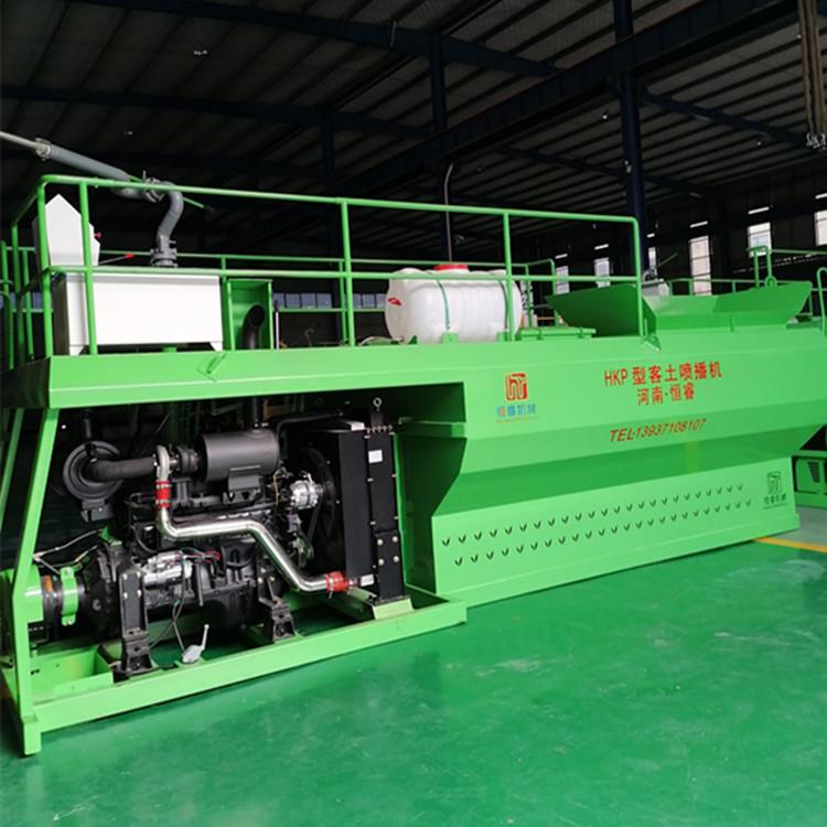 镇江出售双动力喷播机?租赁喷播机 恒睿机械质优价惠