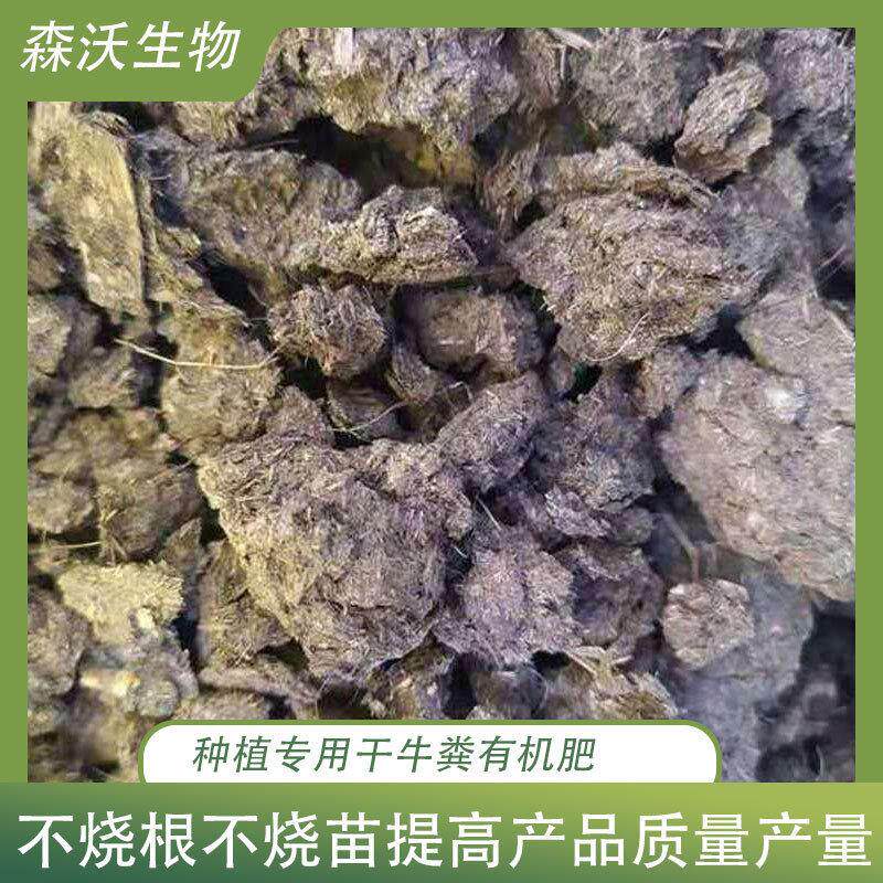 牛屎纯干牛粪牛粪料花蔬菜用有机农家块有机营养