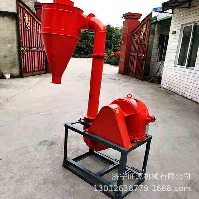 自吸式玉米粉碎机 家用电饲料磨面机 猪饲料玉米粉碎机