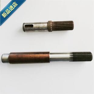 艾禾收割机锥齿轮箱轴19齿花键轴01 锥齿轮轴