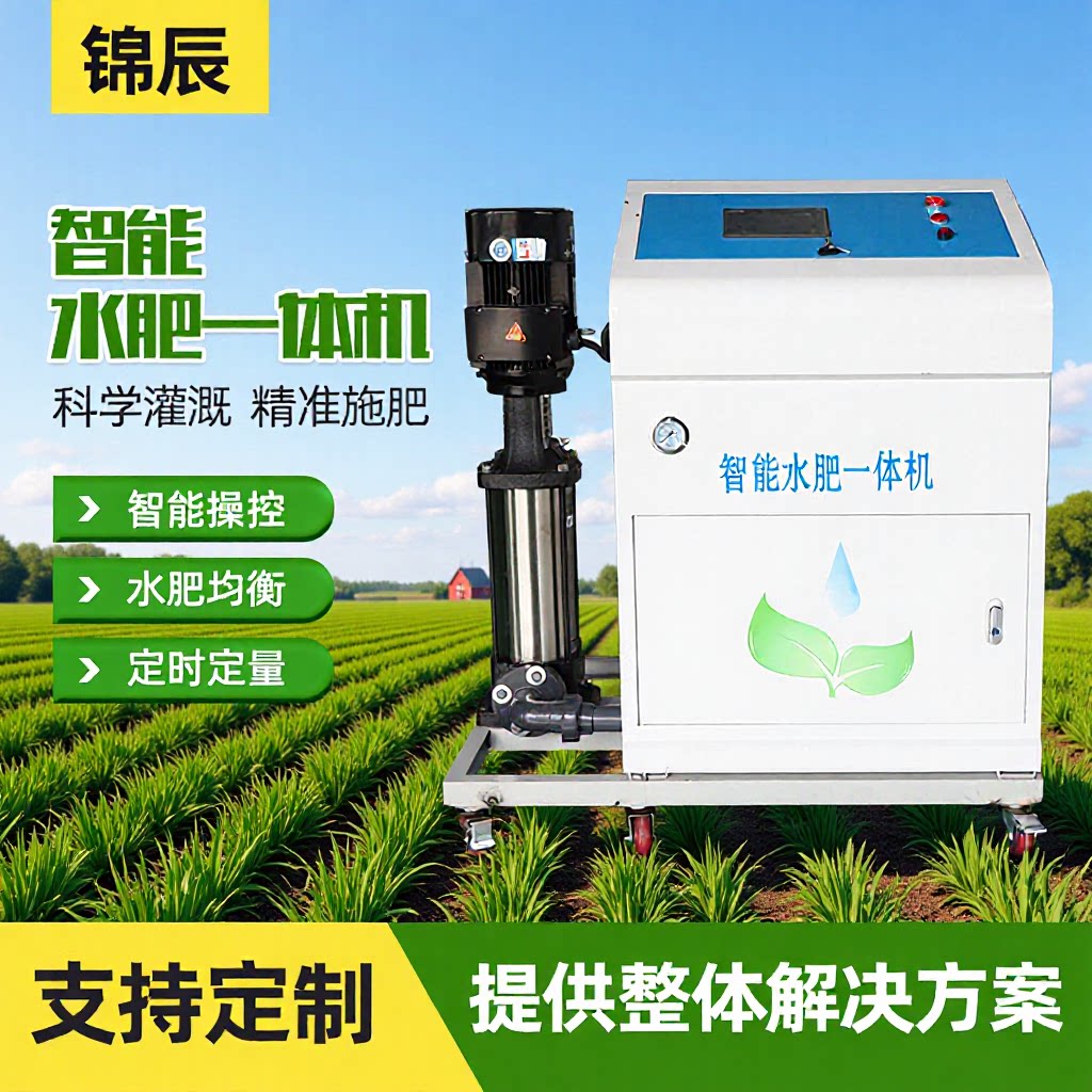 智能水肥一体机全自动施肥机农业灌溉设备大棚果园节水滴灌系统