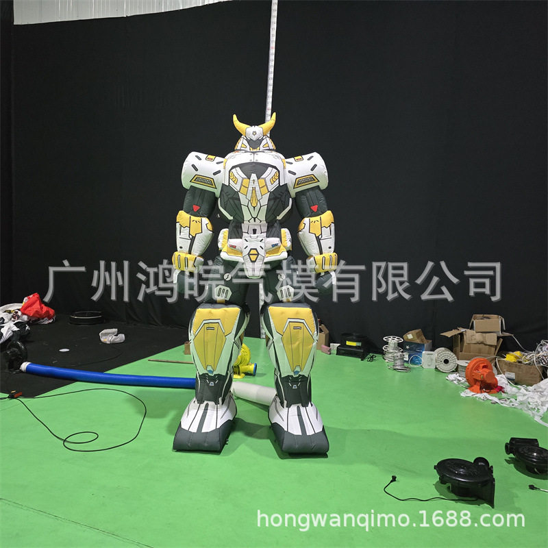 充气高达机器人充气机器人卡通模型户外广告美陈卡通闪光机器人