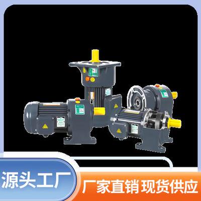 5#箱体轴径40卧式小型齿轮减速机马达ZH3700-10-S-G1-LD