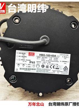 明纬电源HBG-160-24A/36/48A/60A/60ACCC防水库存处理