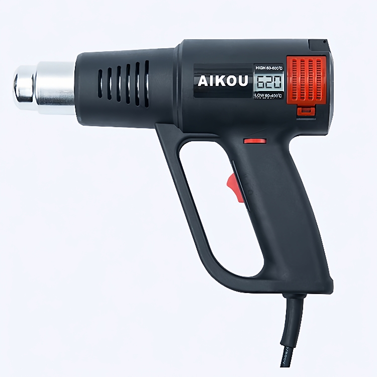 2000W数显热风枪汽车贴膜工具烤枪工业高温热风枪