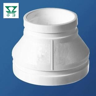 河北HDPE沟槽式超静音排水管件大小头沟槽排水管ABS卡箍