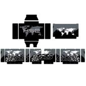 仅贴画 AYAY 55L65L机车尾箱贴画 画 36L 45L