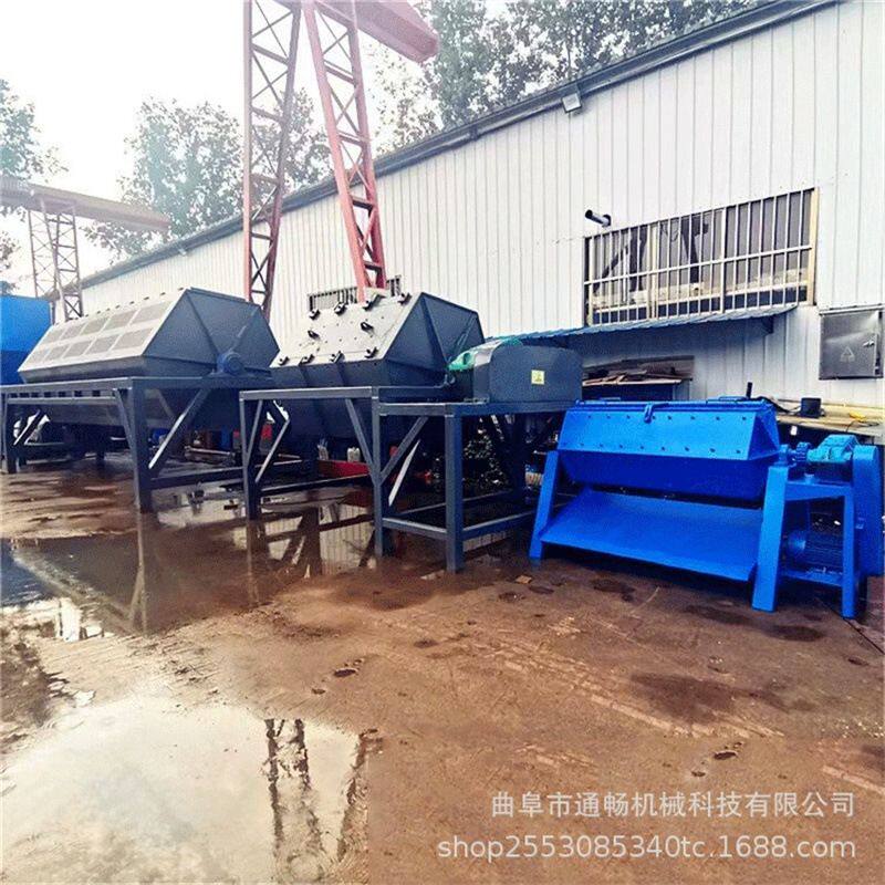 大批量打磨垃圾铁滚筒抛光机 滚筒式火烧铁干磨机 金属铁件去毛刺