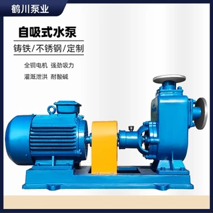 农田灌溉自吸式 防洪排涝自吸泵 离心水泵 工业化工排污自吸泵