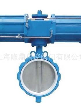 中隆鼎控供应D671F46气动衬氟防爆调节切断蝶阀 电动气动衬氟蝶阀