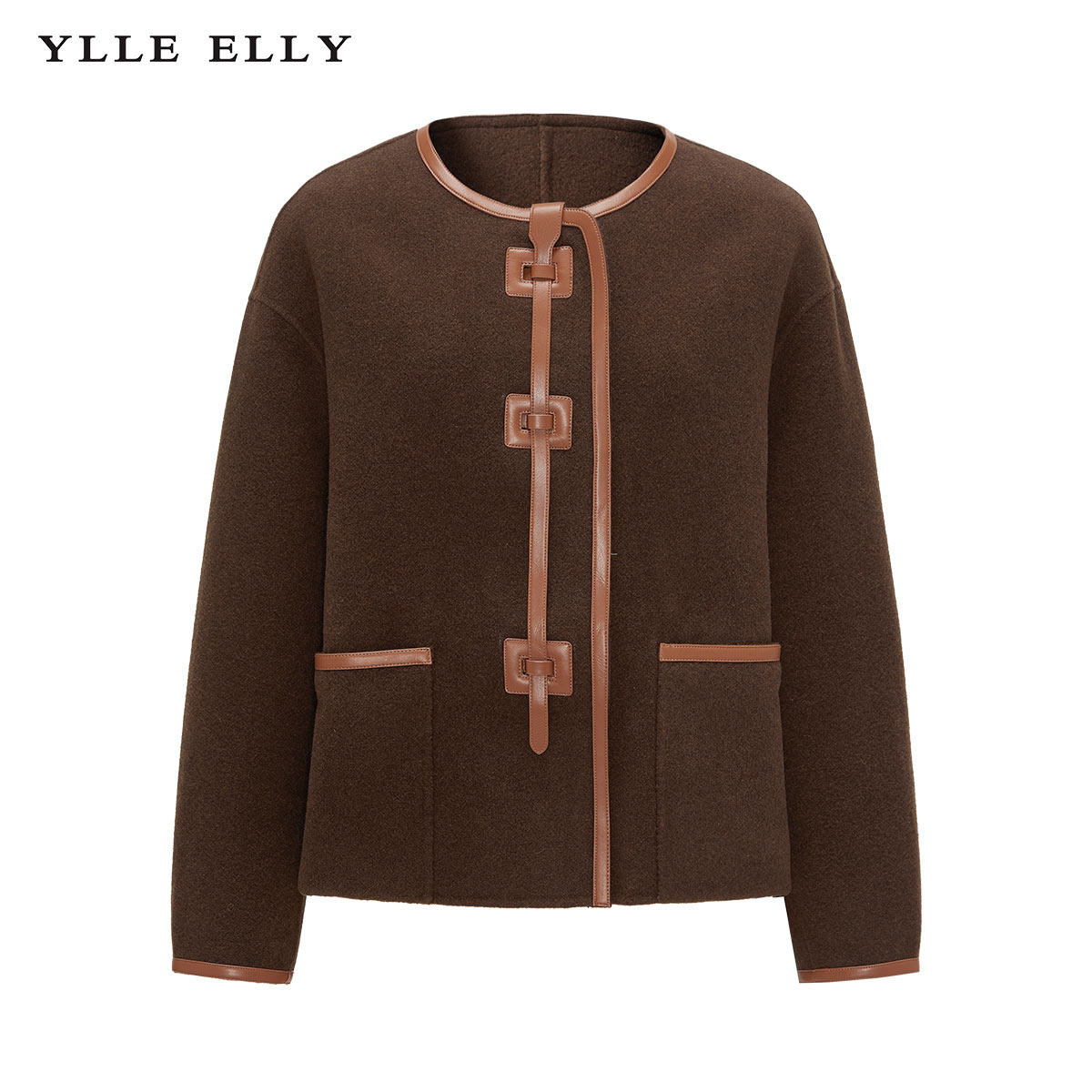 【粉丝专属】复古短款外套女高级感刺绣长袖百搭外套Y421307012