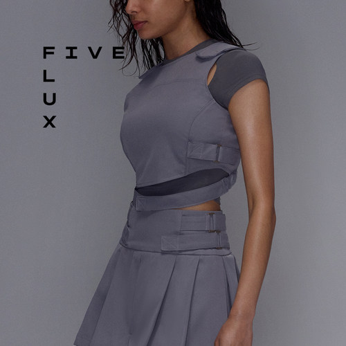 FIVEFLUX运动健身外穿马甲背心