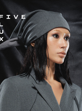 FIVE FLUX失语吉普赛人系列头巾西装面料三角围巾抹胸披肩秋冬