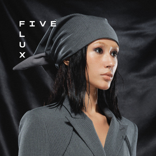 FIVE FLUX 失语吉普赛人系列头巾西装面料三角围巾抹胸披肩秋冬