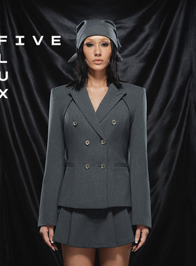 FIVEFLUX解构修身西装外套