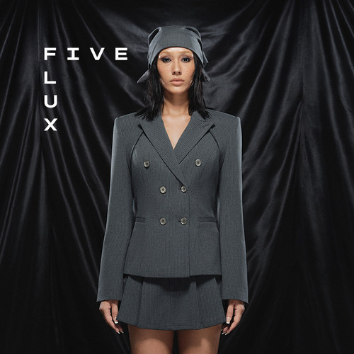 FIVEFLUX解构修身西装外套