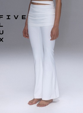 FIVE FLUX Arc系列瑜伽微喇喇叭裤运动健身高腰提臀裤女透气休闲