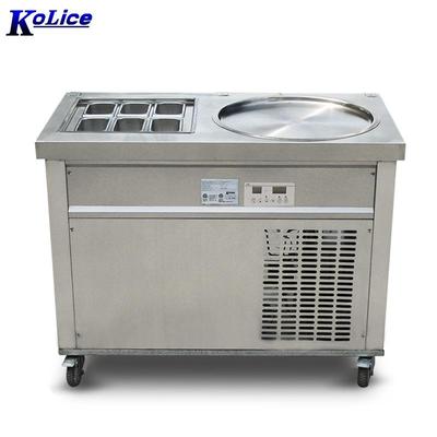 炒酸奶机商用单锅 炒雪糕机炒奶果机器炒冰机 可制造炒冰淇淋卷机