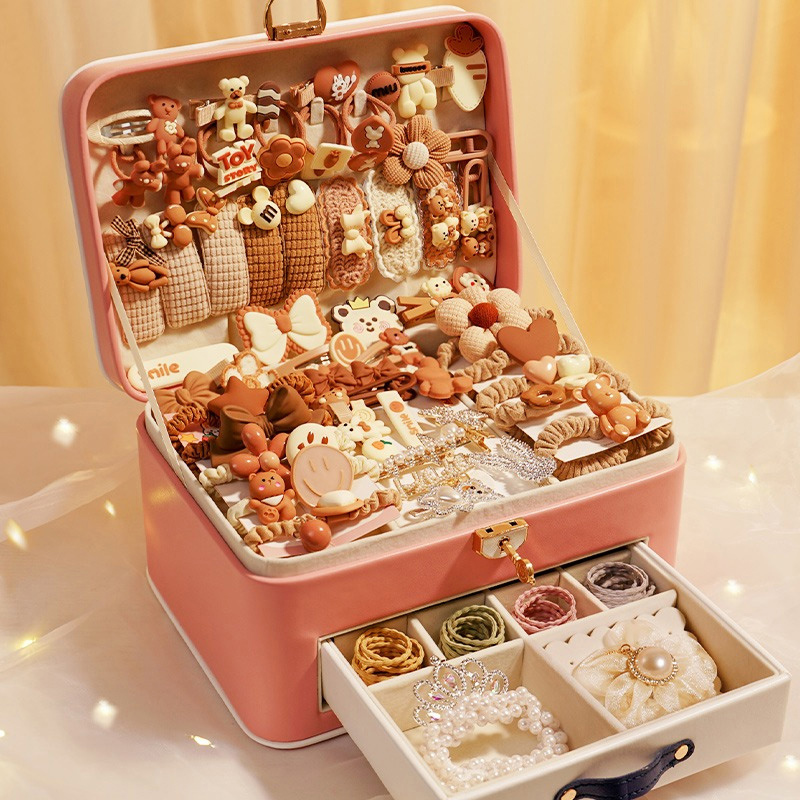 小女孩高档生日礼物发饰礼盒款送女儿推荐公主6-12岁儿童玩具套装