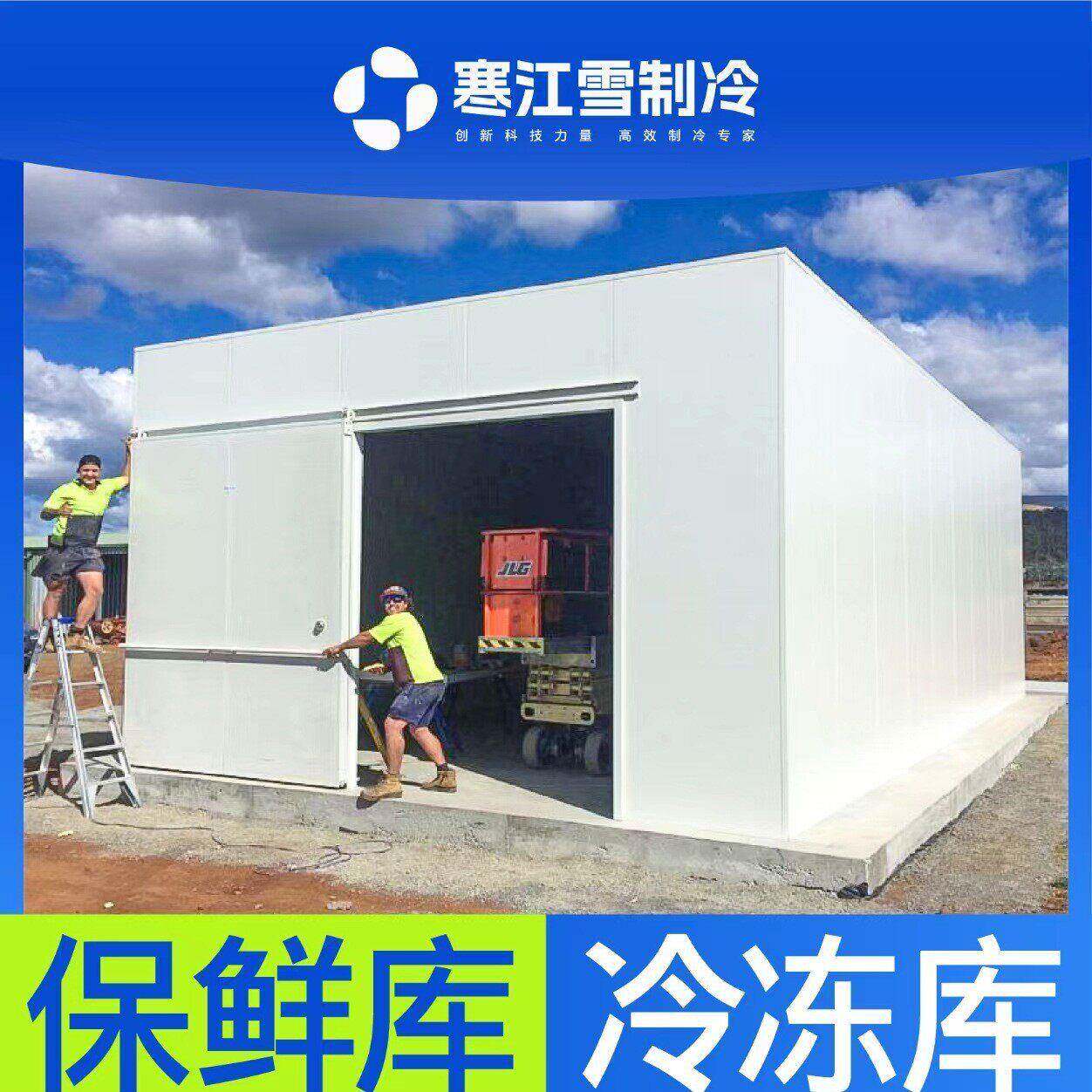 移动冷库设备水果保鲜肉类冷冻库库铝排安装气调海鲜储存节能立式