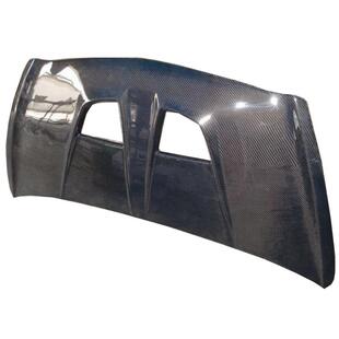 发动机盖 老飞度碳纤维引擎盖 专用于本田老飞度双孔款 碳纤维机盖
