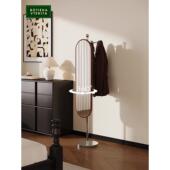 衣帽架挂衣杆一体穿衣镜 全身镜落地家用旋转立式 BOTIEHA VTENITA