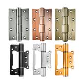 隐形门专用合页定位闭门器液压缓冲弹簧回弹合页自动关门自闭铰炼