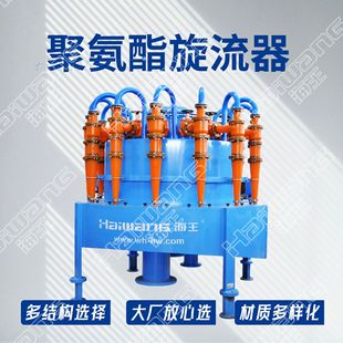 海王旋流器小直径电厂聚氨酯旋流器50 脱硫废水旋流子FXDS75