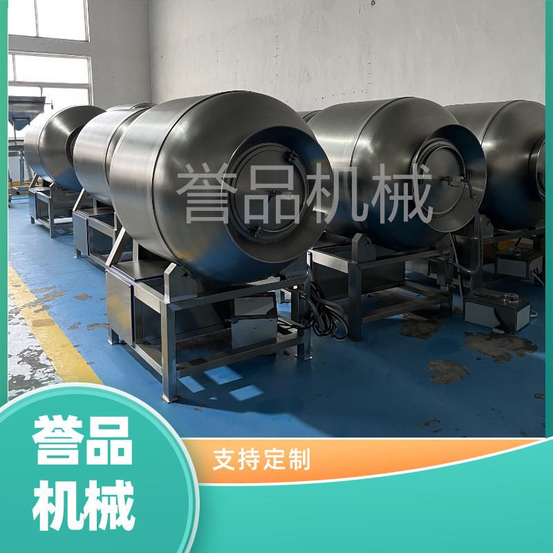诸城中小型真空滚揉机一台多少钱腊肉入味快速腌制机酱牛肉滚揉机